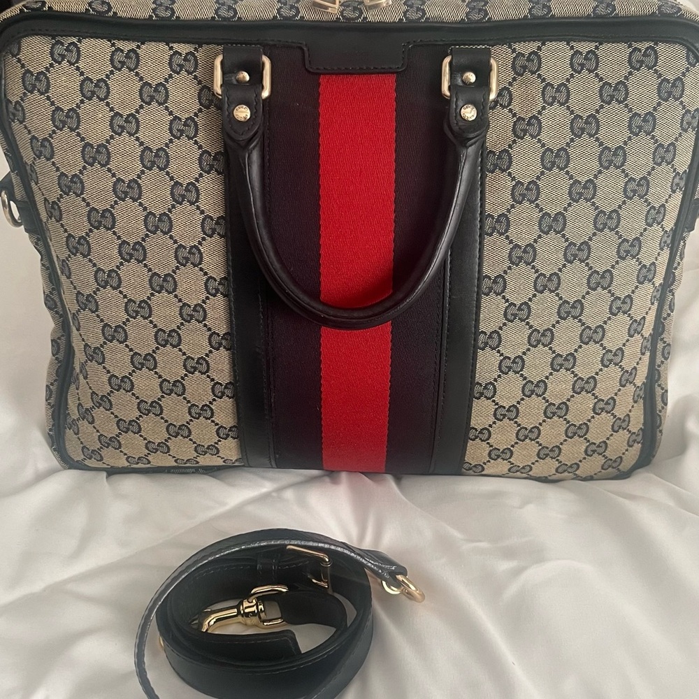 Gucci sherry line Laptop Bag